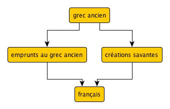 Du grec ancien au français